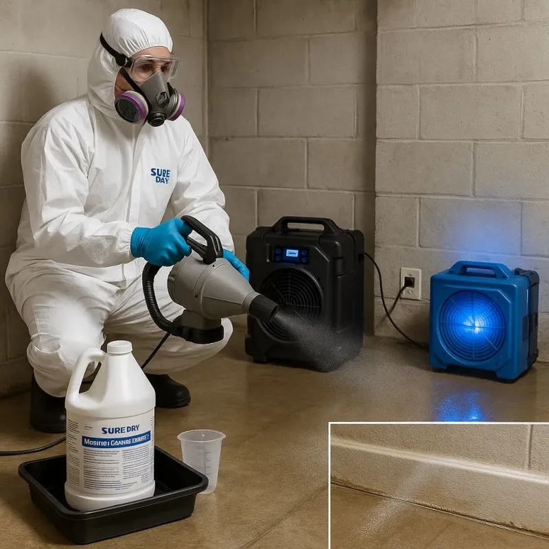 Sanitization and Odor Removal process in Caddo County, OK